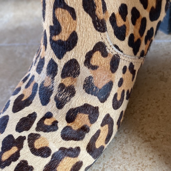 Leopard hair Chelsea boots - Picture 4 of 10